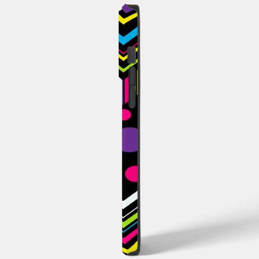 Wild Zig-Zags Case-Mate iPhone Case (Achterkant / Links)