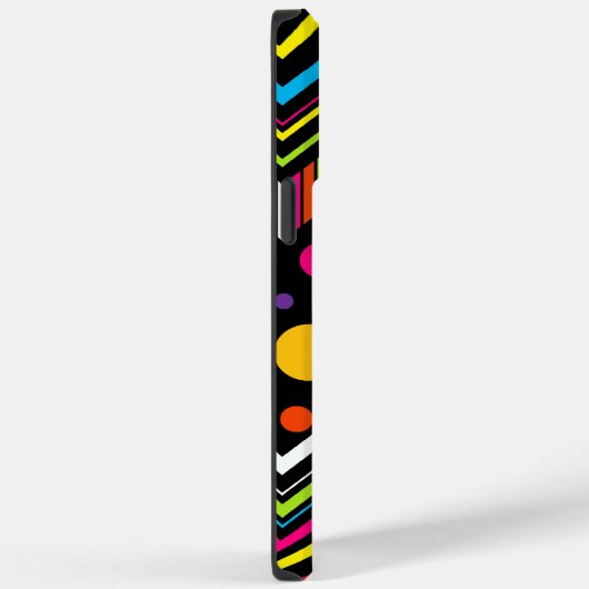 Wild Zig-Zags Case-Mate iPhone Case (Achterkant / Rechts)