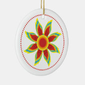 Wild zonnebloem custom ornament (Rechts)