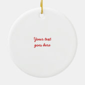 Wild zonnebloem custom ornament (Achterkant)