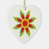 Wild zonnebloem custom ornament (Rechts)