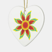 Wild zonnebloem custom ornament (Links)