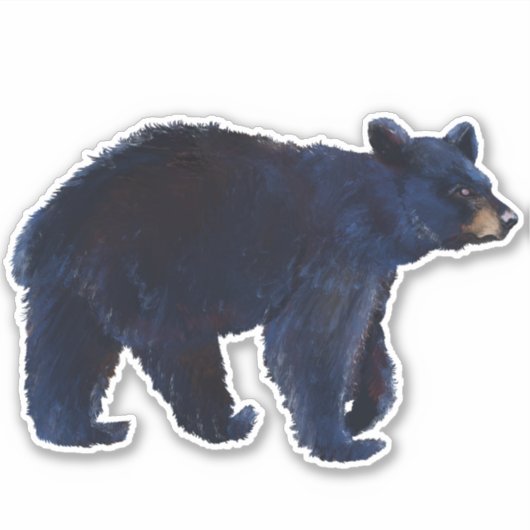 Wild Zwart Beer Sticker (Voorkant)