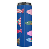 Wild zwemmen Na zwemmen Drink Flask gepersonalisee Thermosbeker (Achterkant)