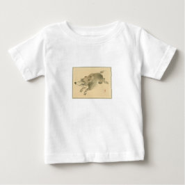 Wild zwijn (Japanse kunst) (door Kono Bairei)