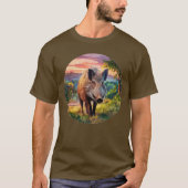 Wild Zwijn T-shirt (Voorkant)