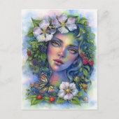 Wildberry Bloom Briefkaart (Voorkant)
