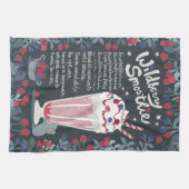 Wildberry Smoothie Keukenhanddoek (Horizontaal)