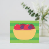 Wildberry Tart Briefkaart (Staand voorkant)