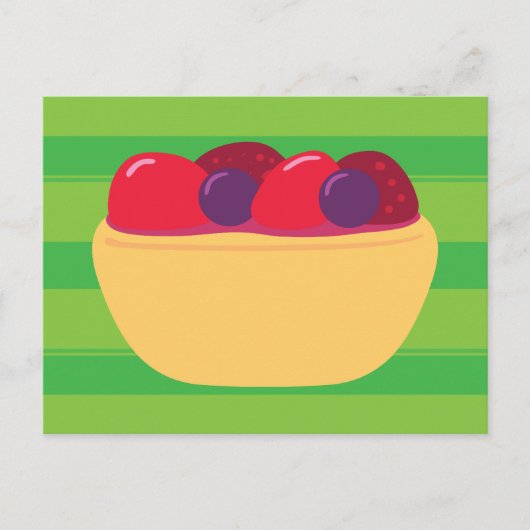 Wildberry Tart Briefkaart (Voorkant)