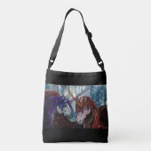 Wildberry Unicorns Crossbody Tas (Achterkant)