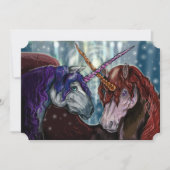 Wildberry Unicorns Kaart (Voorkant)