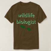 wildbioloog t-shirt (Design voorkant)