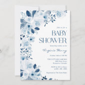 Wildbloem Bloemen Baby shower Kaart (Voorkant)