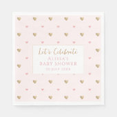 Wildbloem Bloemen Baby shower Servet (Voorkant)