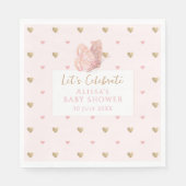 Wildbloem Bloemen Baby shower Servet (Voorkant)