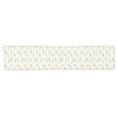 Wildbloem Bloemen Baby to Bee Korte Tafelloper (Horizontaal)