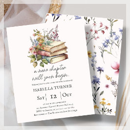 Wildbloem | Boek Baby shower Budget Invitation