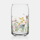 Wildbloem Insecten Bloemen Lente Tuin Blikvorm Glas (Achterkant)