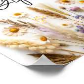 Wildbloem Kaarten en geschenken Poster (Hoek)
