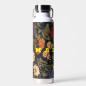 Wildbloem met vlinder tuin waterfles (Voorkant)