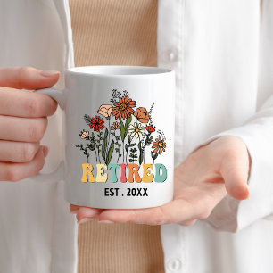 wildbloem Mok 2023 Funny Retirement Gift