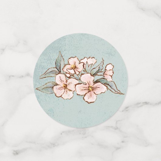 Wildbloem Tea Party Confetti (Kleine voorkant)