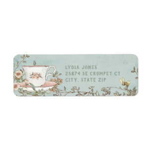 Wildbloem Tea Party Label