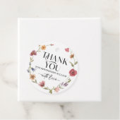 Wildbloem Veld Boho Favor Tag Bedankjes Labels (In situ)