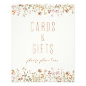 Wildbloem Vrijgezellenfeest Kaarten en geschenken Foto Afdruk (Voorkant)