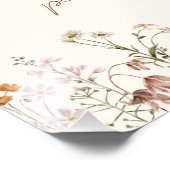 Wildbloem Vrijgezellenfeest Kaarten en geschenken Foto Afdruk (Hoek)