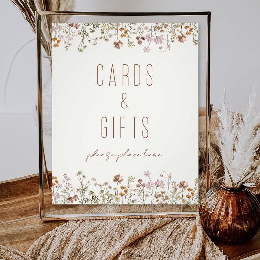 Wildbloem Vrijgezellenfeest Kaarten en geschenken Foto Afdruk