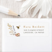 Wildbloembijen Bloemen Etiket (Insitu)