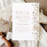 Wildbloemblaadjes & Prosecco Vrijgezellenfeest Tui Kaart<br><div class="desc">Viel de bruid om te worden met een Vrijgezellenfeest van Wildflower Petals en Prosecco! Deze prachtige uitnodiging, die uitsluitend op Zazzle te vinden is, is voorzien van een prachtig ontwerp van wilde bloemen en een glas bubbly prosecco, perfect voor een lente- of zomerfeest. Met klantgerichte tekstgebieden, kunt u deze uitnodiging...</div>