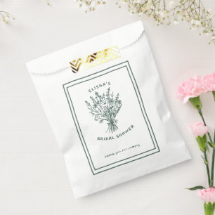 Wildbloemboeket rustiek grillig Vrijgezellenfeest Bedankzakje