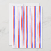 Wildbloemboeket rustiek grillig Vrijgezellenfeest Kaart (Achterkant)