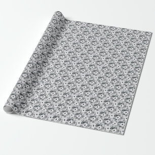 Wildbloemboeket Waterverf illustratie Cadeaupapier