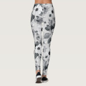 Wildbloemboeket Waterverf  illustratie Leggings (Achterkant)