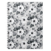 Wildbloemboeket Waterverf illustratie Notitieboek (Voorkant)