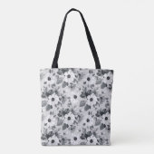 Wildbloemboeket Waterverf  illustratie Tote Bag (Achterkant)