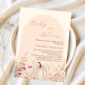 Wildbloemboog pompoen bloei budget Baby shower