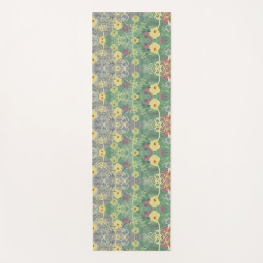 Wildbloembossen Yogamat (Voorkant)