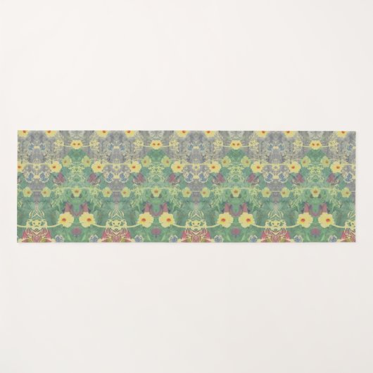 Wildbloembossen Yogamat (Voorkant (horizontaal))