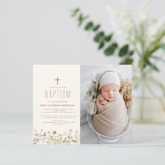 Wildbloemdooptuin in bloei (Staand voorkant)