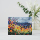 wildbloemen45 briefkaart (Staand voorkant)