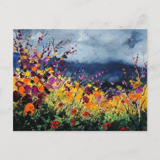 wildbloemen45 briefkaart (Voorkant)