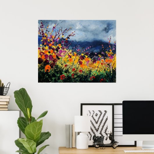 wildbloemen45 poster (Thuiskantoor)
