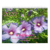 Wildbloemen 2020-kalender kalender (Hoes)