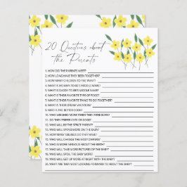 Wildbloemen - 20 vragen over de Ouders