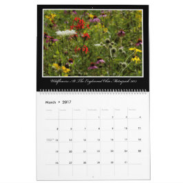 Wildbloemen Agenda 2017 van Thomas Minutolo Kalender